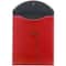 JAM Paper 9.5" x 12.5" Leather Portfolio with Button & String